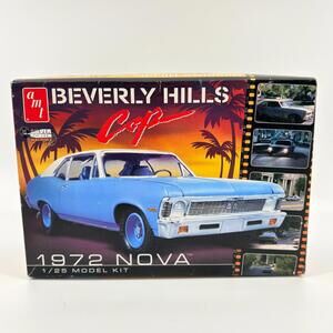2013 AMT Round2 Beverly Hills Cop '72 Nova 1/25 Scale Model Kit AMT836/12